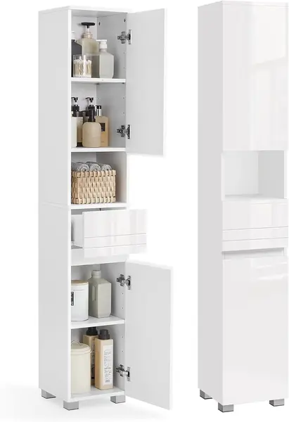 Badezimmerschrank – Badschrank, verstellbare Ablagen