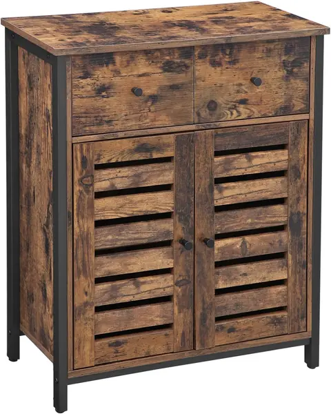 Bodenschrank – Küchenschrank, Lamellentüren