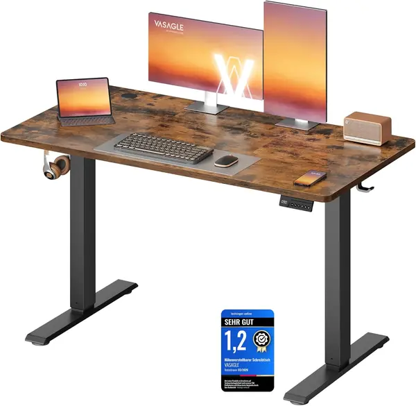 Höhenverstellbarer Schreibtisch – Computertisch