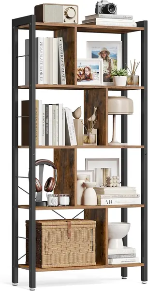 Regal – Bücherregal, Büroregal mit 5 Ebenen