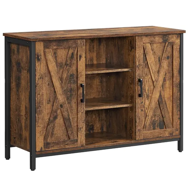 Sideboard – Küchenschrank, offene Regalfächer
