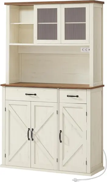 Sideboard mit Beleuchtung und Ladestation